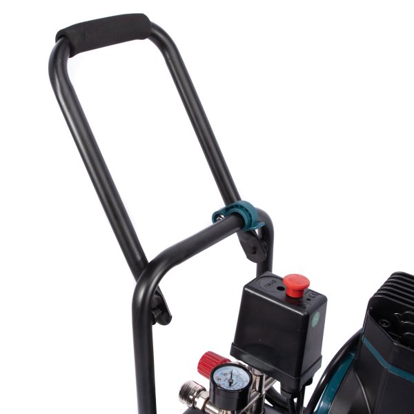 XTline XT2024 tichý bezolejový přenosný dvoupístový kompresor 24 l Obrázek