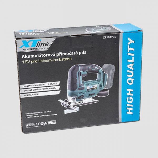 XTline XT102735 aku přímočará pila 18V bez baterie Obrázek