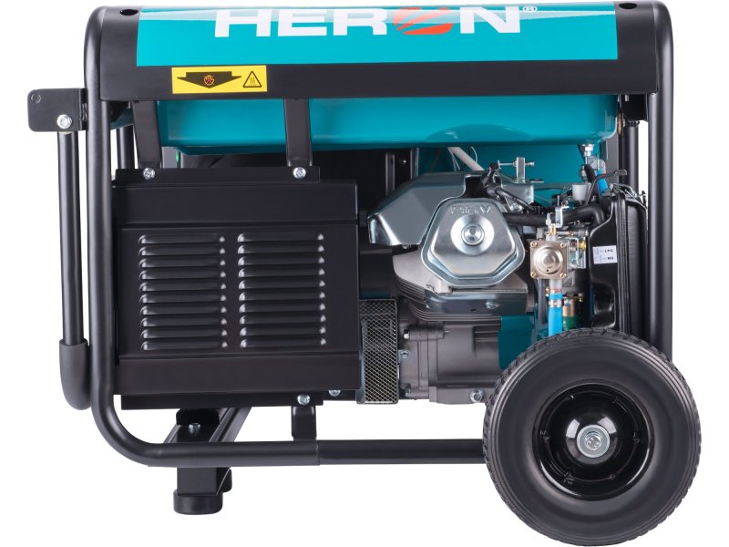 HERON 8896326 elektrocentrála benzínová a plynová (LPG/NG) 17HP/8,2kW, el. start, ATS Obrázek