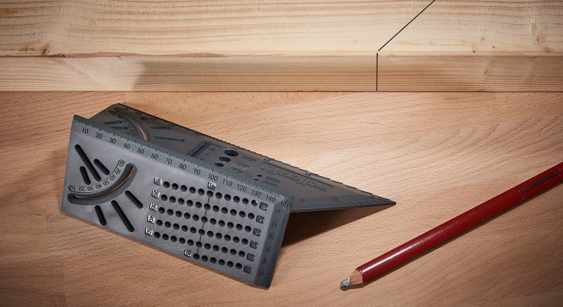 WOLFCRAFT 5208000 3D úhelník Obrázek