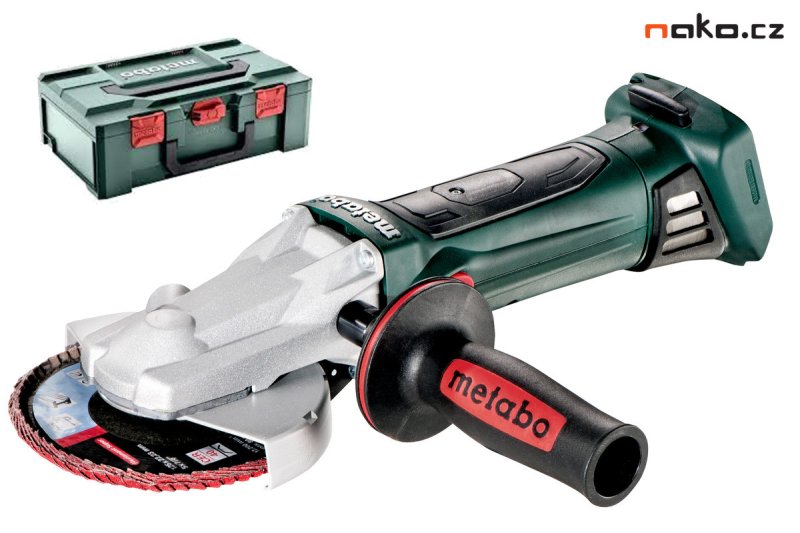 METABO WF 18 LTX 125 Quick aku úhlová bruska bez akumulatoru, MetaLoc, 601306840 Obrázek