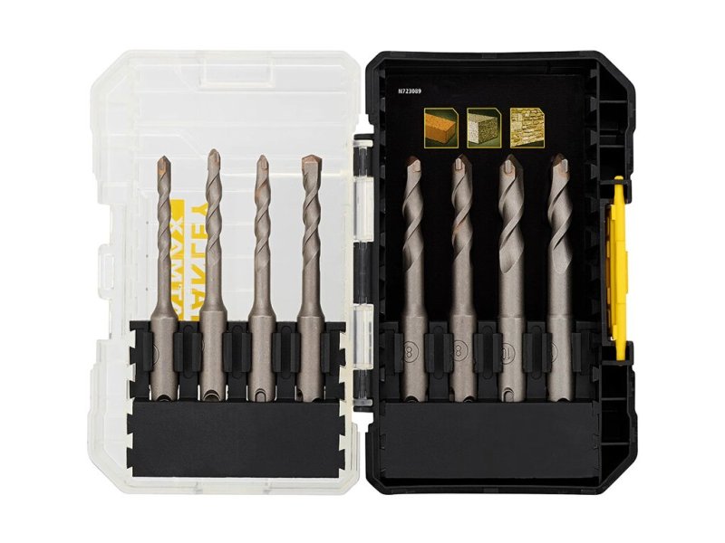 STANLEY STA88555 sada vrtáků SDS-Plus 110mm Obrázek