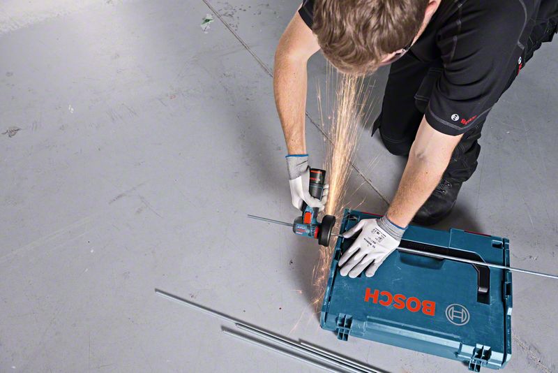 BOSCH GWS 12V-76 (verze bez aku) mini úhlová bruska Obrázek