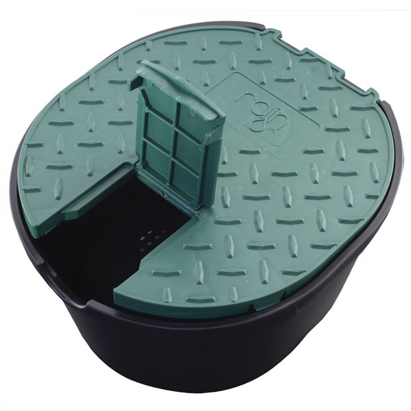 RainWorks RW-15RND Valve šachtice oválná s 3/4" ventilkem Obrázek