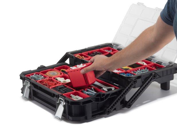 KETER Connect Cantilever 17203103 výsuvný organizér na dobný materiál 22" Obrázek