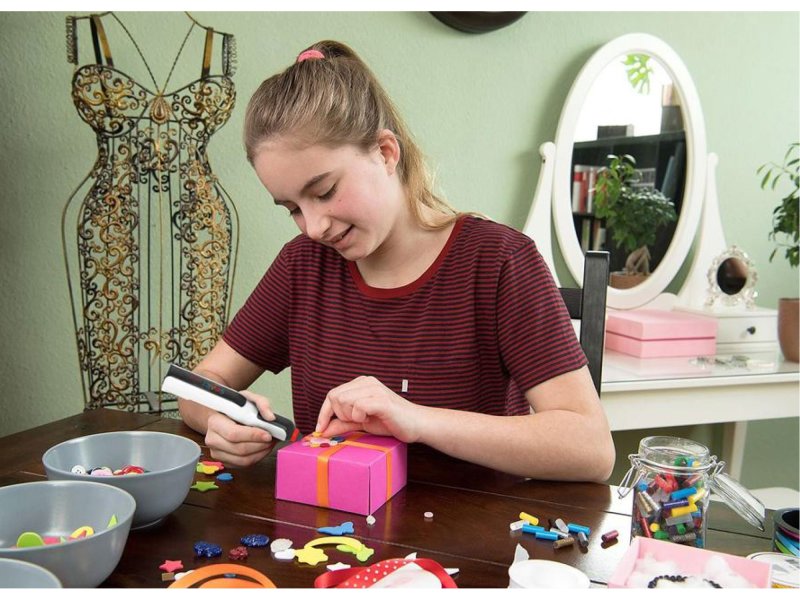 EXTOL PREMIUM 8891503 tavné lepící aku pero 7,2mm 4V LiIon 2Ah USB Obrázek