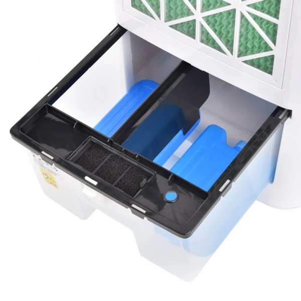 HECHT 3809 elektrický ochlazovač a zvlhčovač vzduchu s ionizátorem a časovačem Obrázek