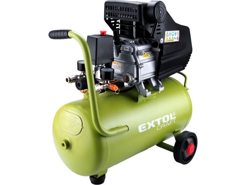 EXTOL CRAFT 418201 kompresor olejový pístový, 1100W 24l