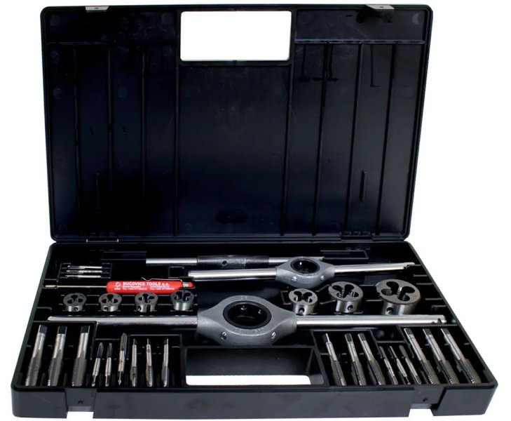 NAREX Bučovice kazeta M2-II NO (M12-M20) sadové závitníky + očka 310200 Obrázek