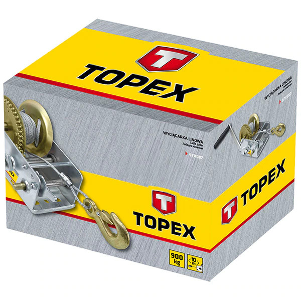 TOPEX 97X087 ruční lanový naviják 900kg