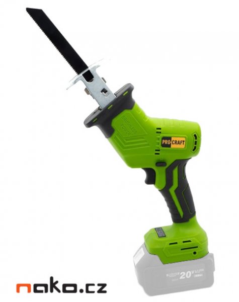 PROCRAFT PSS18 bezuhlíková aku pila ocaska LiIon 20V, bez aku Obrázek
