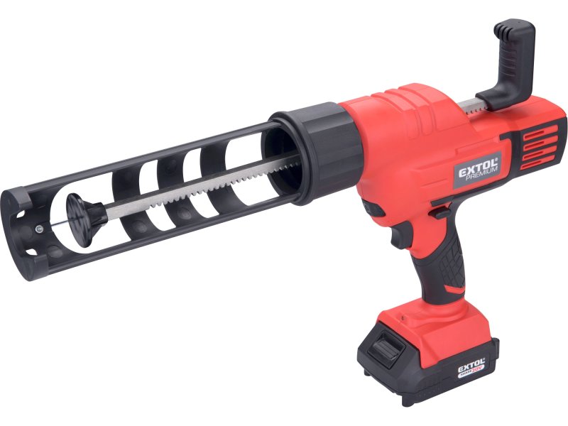 EXTOL PREMIUM 8891864 pistole vytlačovací vaničková aku SHARE20V 20V LiIon 2 Ah Obrázek