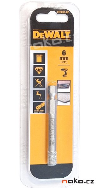 DeWALT DIA korunový vrták Extreme 6 Obrázek