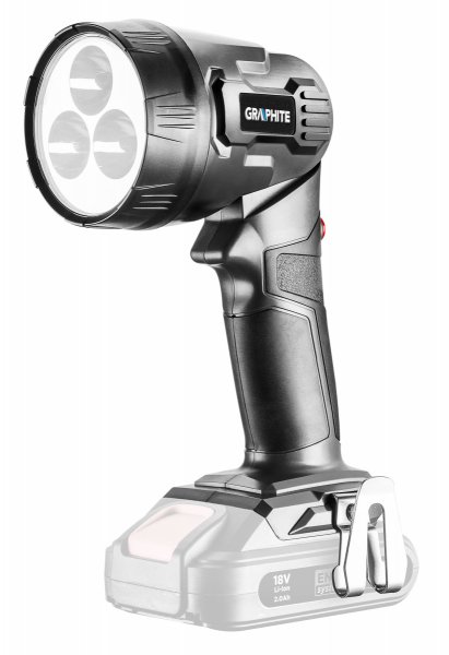 GRAPHITE ENERGY+ 58G016 aku vrtačka, svítilna, nabíječka, akumulátor 18V LiIon 2Ah, brašna Obrázek