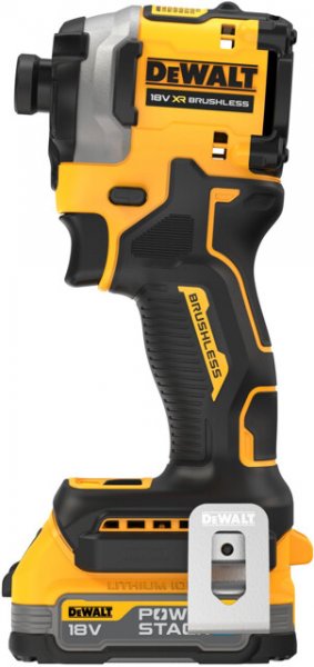 DeWALT DCF850E2T (2x aku PowerStack) 18V aku rázový utahovák Obrázek