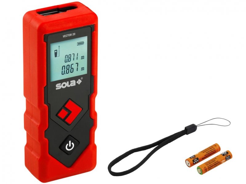 SOLA VECTOR 20 laserový dálkoměr 20m 71019101 Obrázek
