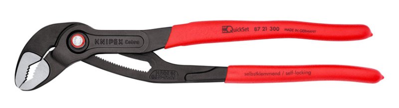 KNIPEX 8721300 instalatérské kleště COBRA QuickSet