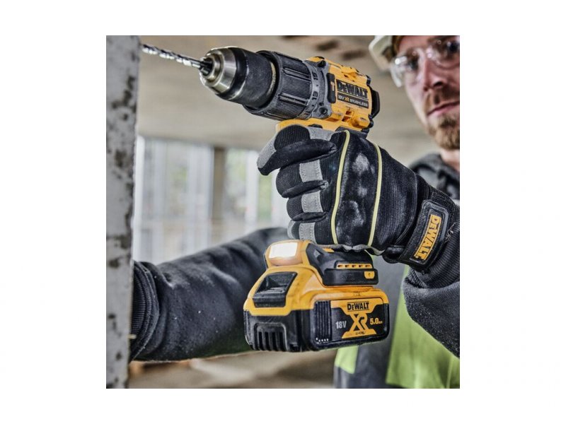 DeWALT DCD805 + Tstak (verze bez aku) aku bezuhlíková vrtačka s příklepem Obrázek