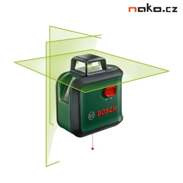 BOSCH AdvancedLevel 360 + TT 150 křížový laser 360˚ + stativ Obrázek