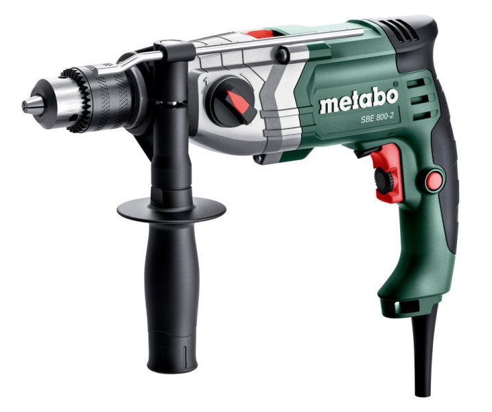 METABO SBE 800-2 dvourychlostní příklepová vrtačka 800W 601744510 Obrázek