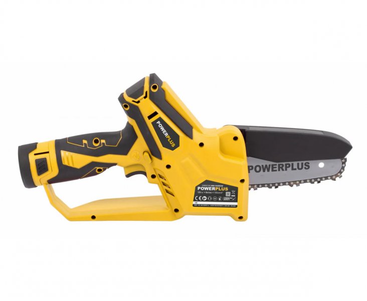 POWERPLUS POWXG1045 aku řetězová pila na větve 12V 2x 2Ah LiIon Obrázek
