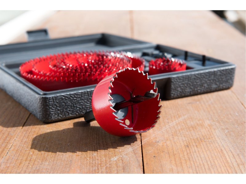 EXTOL PREMIUM 8801605 sada vykružovacích korunkových vrtáků 19-127mm 13ks Obrázek