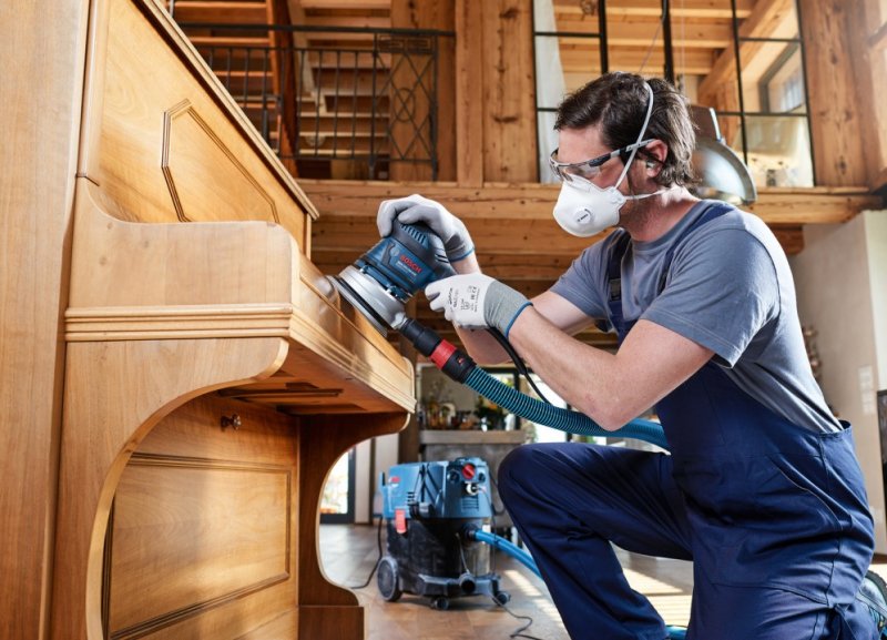 BOSCH brusná mřížka 150mm G100 na suchý zip M 480 net 2608900699 Obrázek