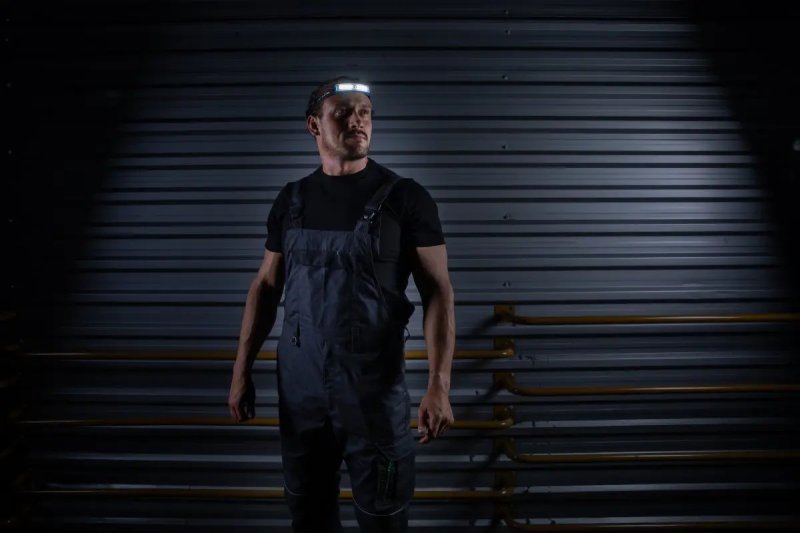 HOGERT HT1E428 čelovka COB XPG LED 6 funkcí 3,7V 1,2Ah LiIon 380 lm USB Obrázek