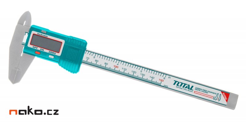 TOTAL TMT331501 měřítko posuvné digitální plastové 150mm Obrázek