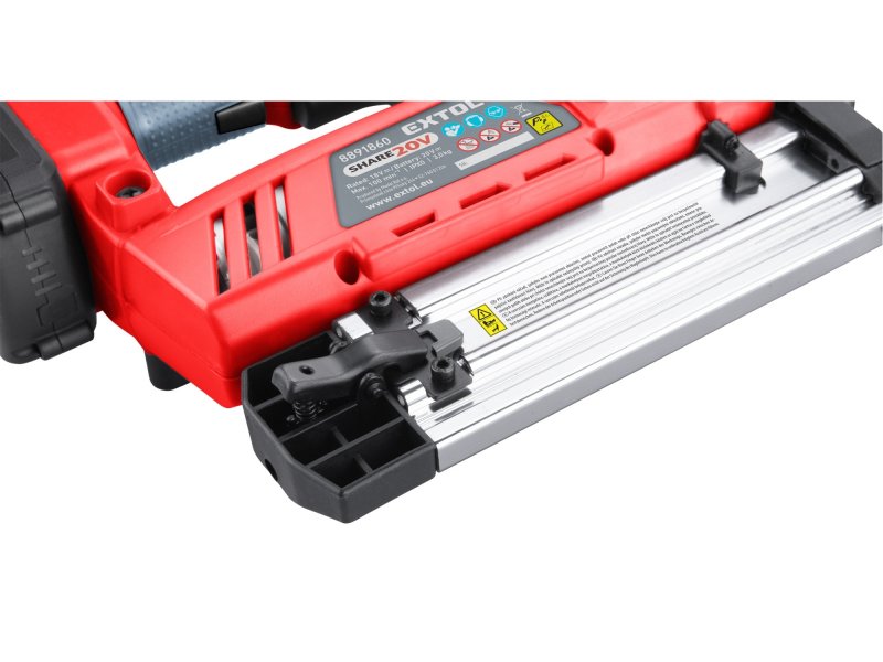EXTOL PREMIUM 8891861 aku hřebíkovačka a sponkovačka SHARE20V, 20V LiIon, bez baterie Obrázek