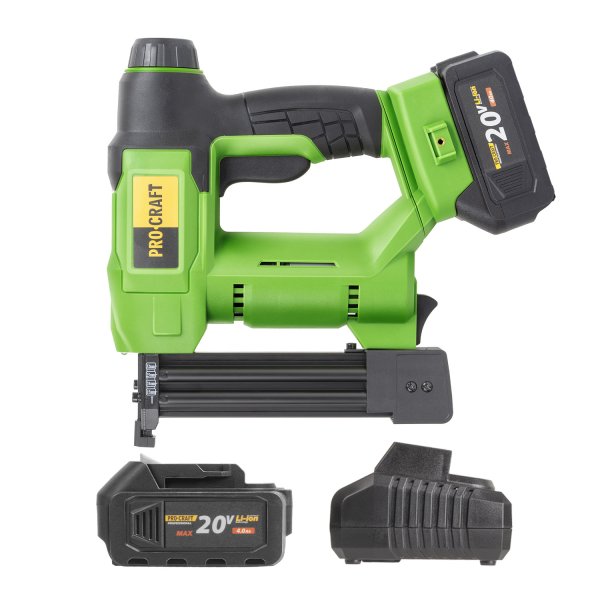 PROCRAFT PEH20BB aku sponkovačka a hřebíkovačka LiIon 20V, bez aku Obrázek