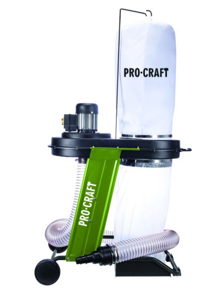 PROCRAFT PDC550 odsavač pilin a třísek 550W Obrázek