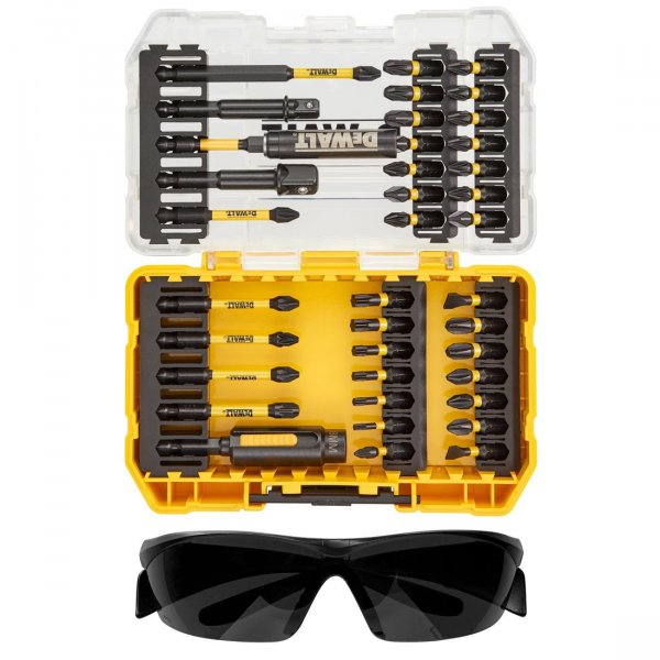 DeWALT DT70740T 38ks, sada FlexTorq + brýle