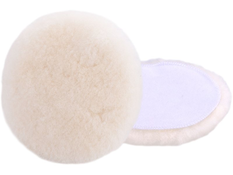 EXTOL PREMIUM 8804562 kotouč leštící vlněný, ovčí rouno, T160, 180mm, suchý zip