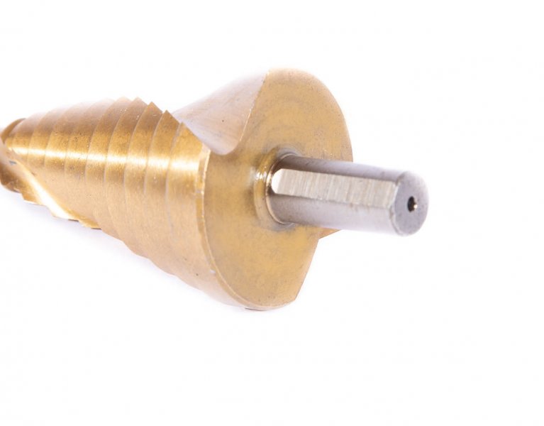 XTline XT35538 vrták stupňovitý 6-38mm HSS TiN Obrázek