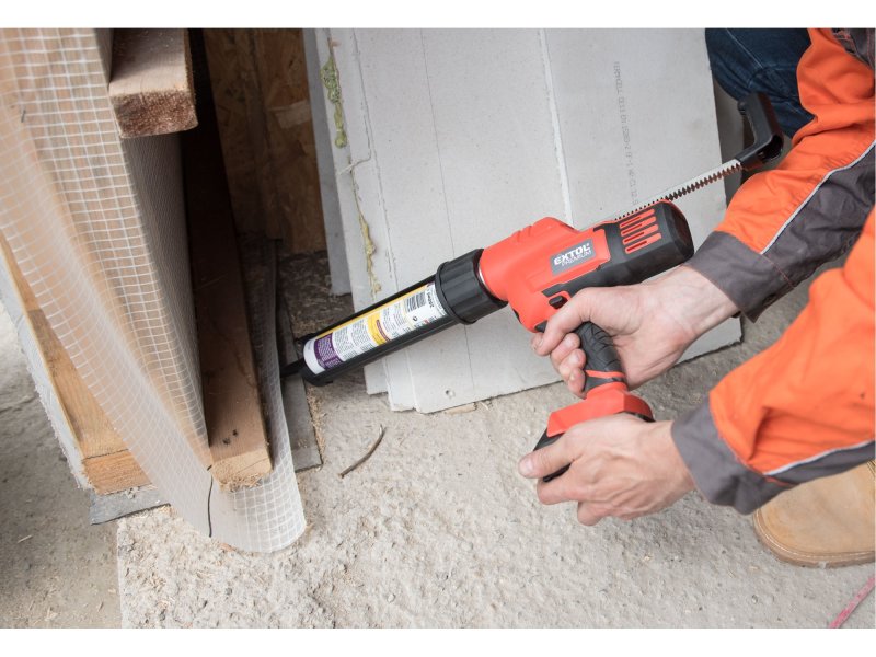 EXTOL PREMIUM 8891864 pistole vytlačovací vaničková aku SHARE20V 20V LiIon 2 Ah Obrázek