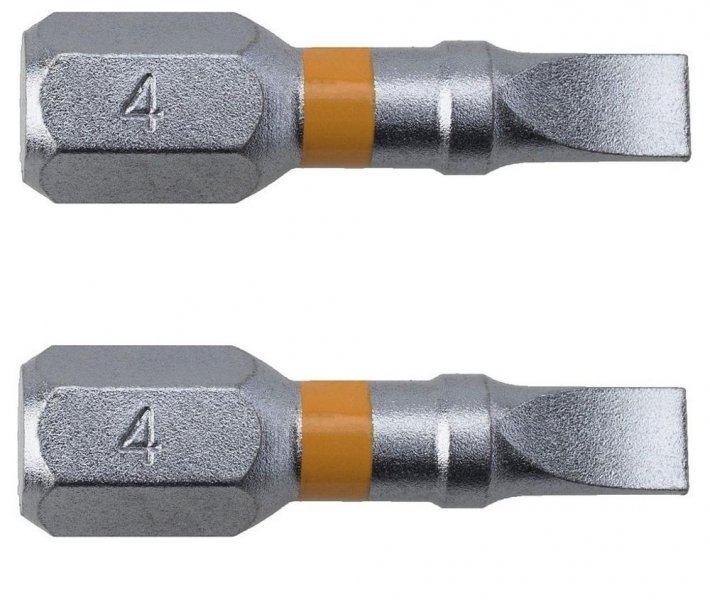 NAREX bit PLOCHÝ F4 25mm, Super Lock S2/Cr - 2ks