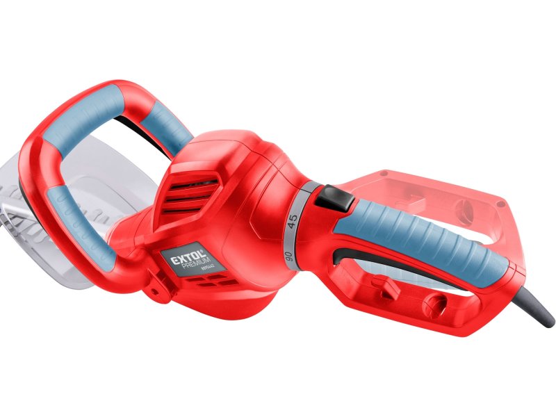 EXTOL PREMIUM 8895442 elektrické nůžky na živý plot s otočnou rukojetí, 55cm Obrázek