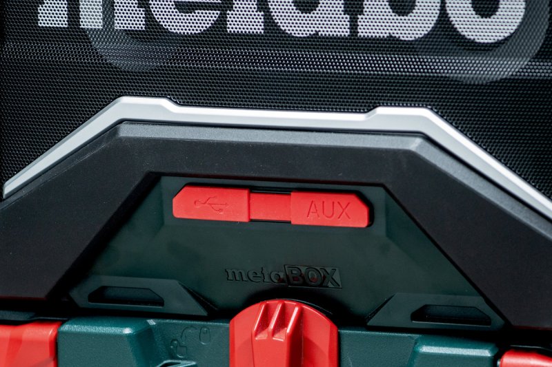 METABO RC 12-18 32W BT DAB+ akumulátorové stavební rádio 600779850 bez baterie Obrázek