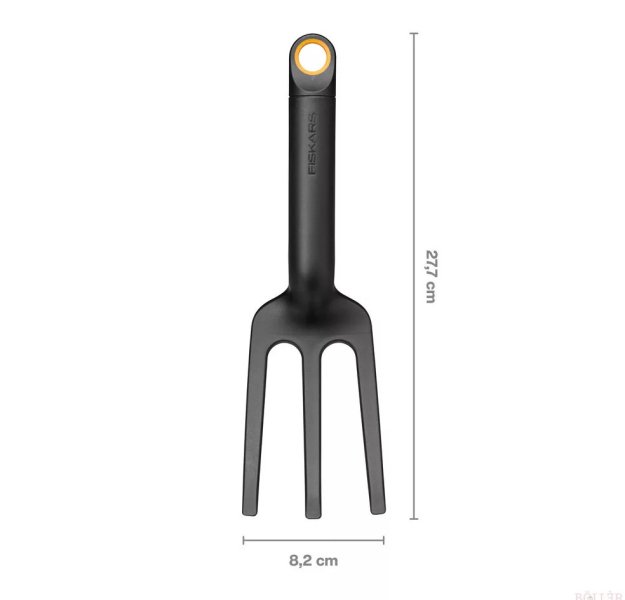 FISKARS 1072103 Solid vidle ruční malé, 65% recycled Obrázek