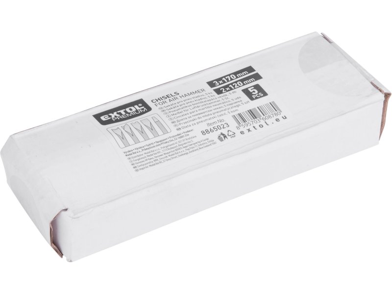 EXTOL PREMIUM 8865023 sada sekáčů pro pneu kladivo 5ks Obrázek