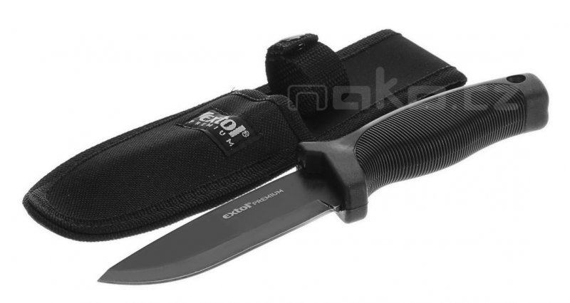 EXTOL PREMIUM 8855300 nůž lovecký nerez - dýka 230/110mm