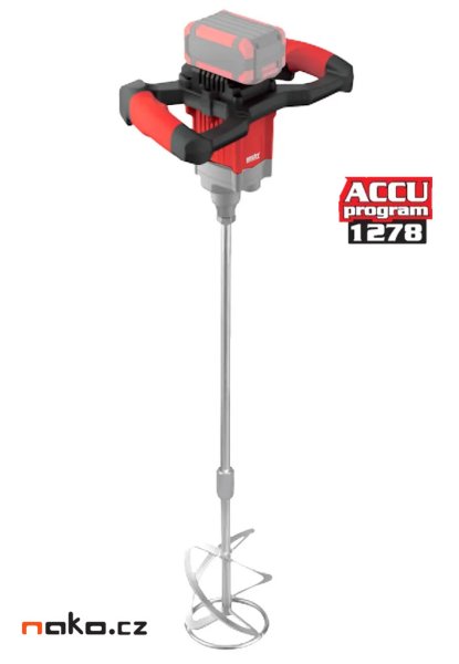 HECHT 1142 aku stavební míchadlo 20V LiIon bez aku, Accu program 1278 Obrázek