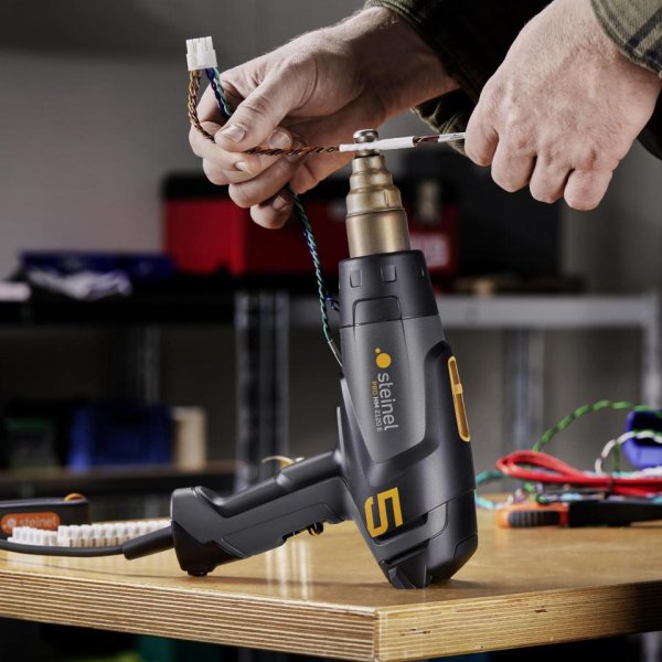 STEINEL PRO HM 2120 E KF set horkovzdušná pistole 089658 HL scan+kufr 7,5m Carwrapper Obrázek