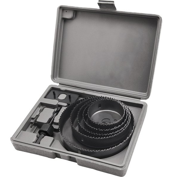 EXTOL CRAFT 1807 sada vykružovacích korunkových vrtáků 64-127mm 8ks Obrázek