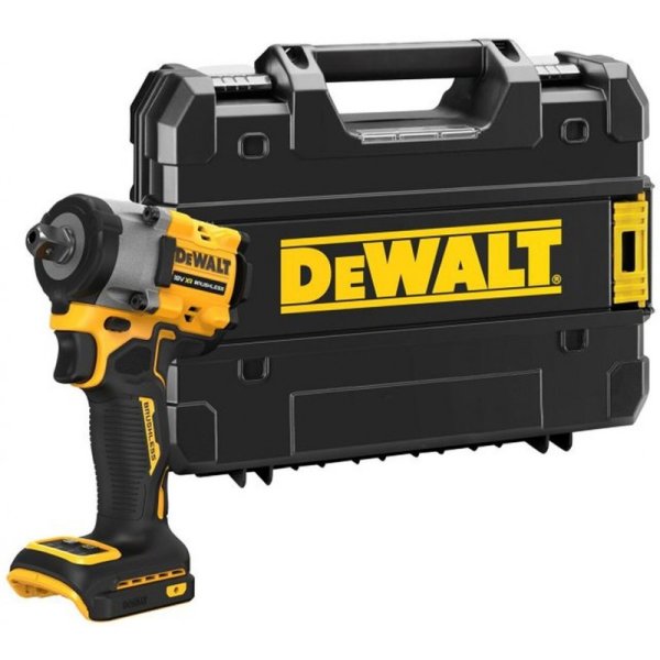 DeWALT DCF921NT 18V (verze bez aku) rázový utahovák 1/2" s pojistným kroužkem + kufr