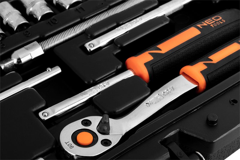 NEO TOOLS 10-004 gola sada 1/4" 46 dílů Obrázek
