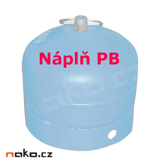 Plyn Propan-Butan náplň - lahev 2kg (výměna)