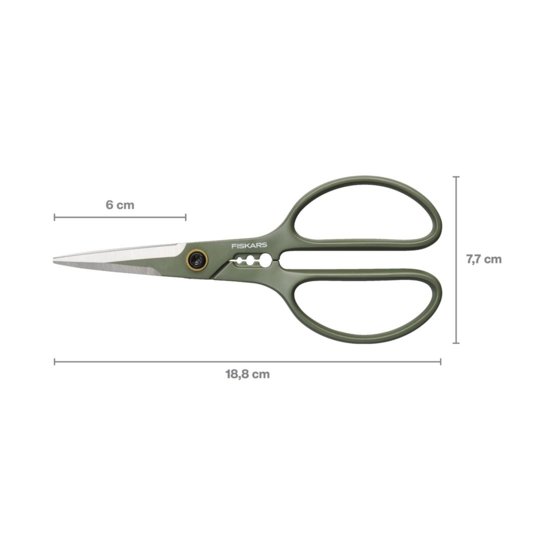 FISKARS Solid Reach Plant Care sada nůžek na rostliny s pouzdry 1075317, 3 ks Obrázek