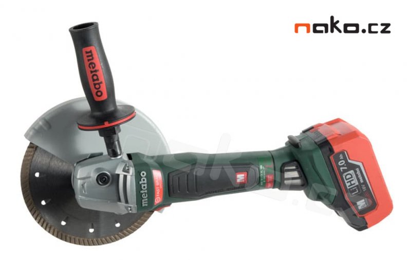 METABO WB 18 LTX BL 180 aku úhlová bruska bez akumulatoru 613087840 Obrázek